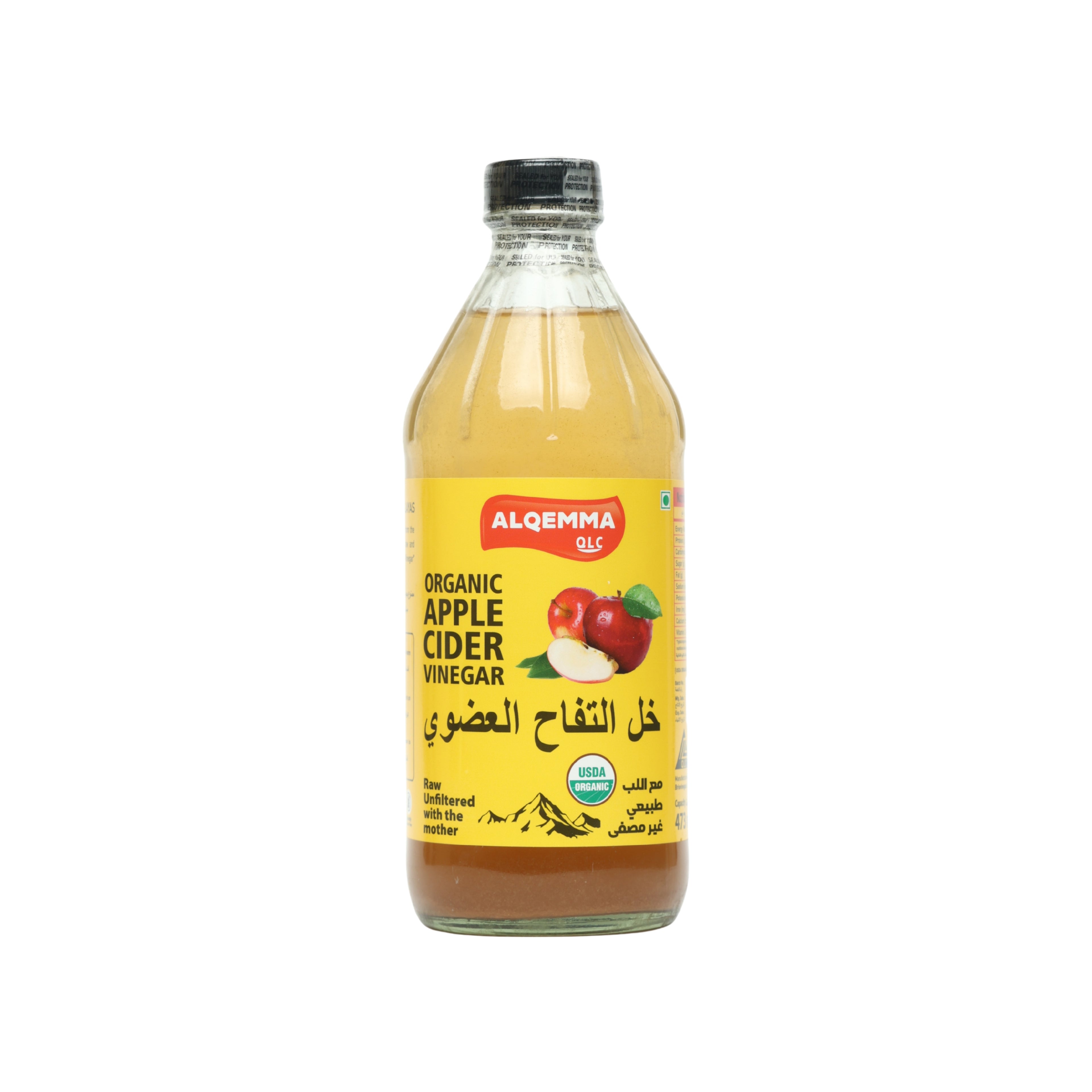 خل تفاح عضوي