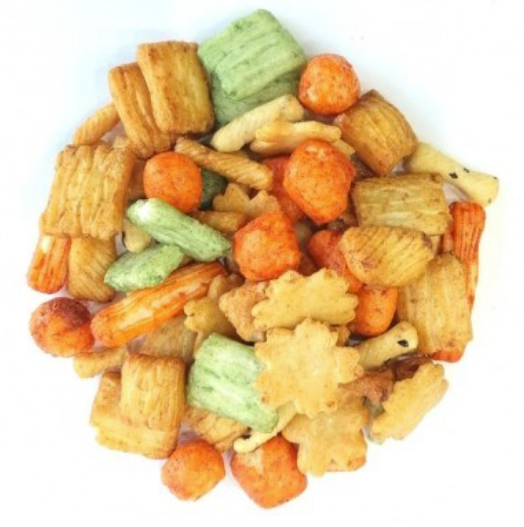 مكسرات أرز حار ( يابانية )