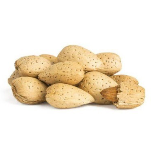 لوز بالقشر مالح محمص