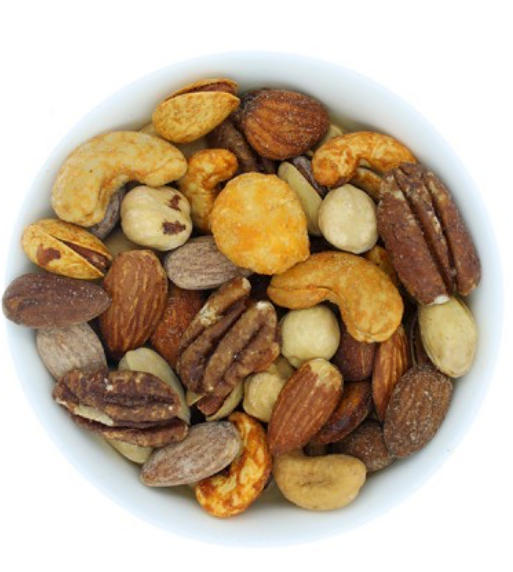 مكسرات مشكله بملح الهملايا