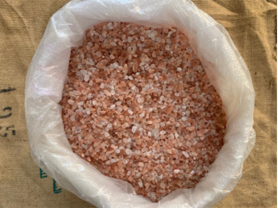 خيشة - ملح هملايا وردي خشن 25 كيلو