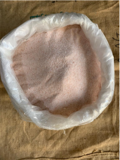 خيشة - ملح هملايا وردي ناعم 25 كيلو