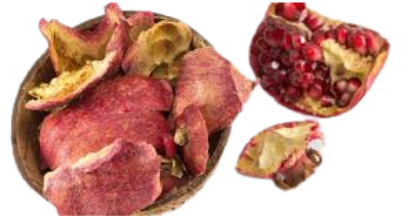 قشر رمان حب