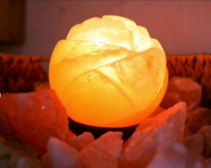 زهرة اللوتس من ملح الهملايا