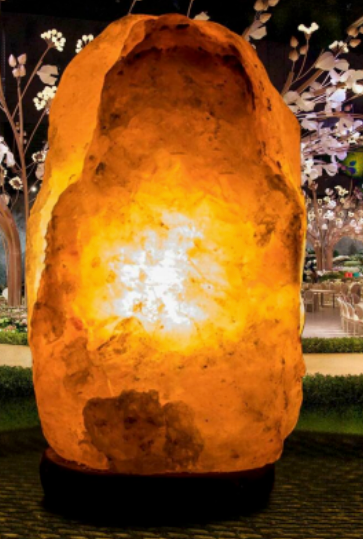 مصباح ملح هملايا طبيعي 16 - 20